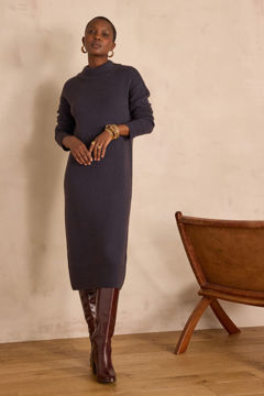 Picture of ROXANA STRAIGHT WOOL DRESS